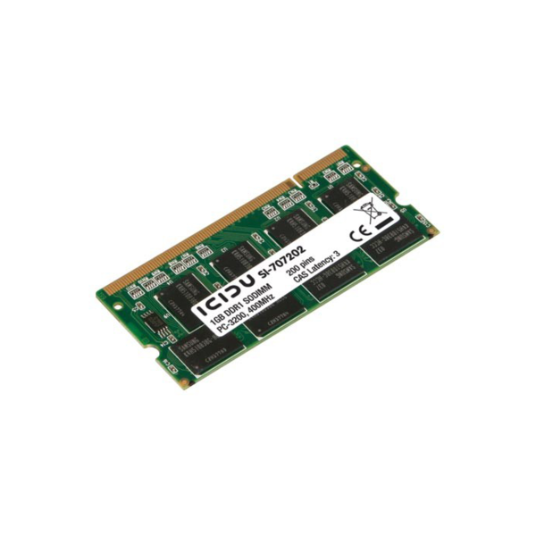 Notebook 1GB DDR1 400MHz Geheugen ICIDU