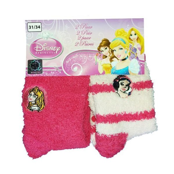 Disney Princess Fluffy Sokken met Antislip Roze