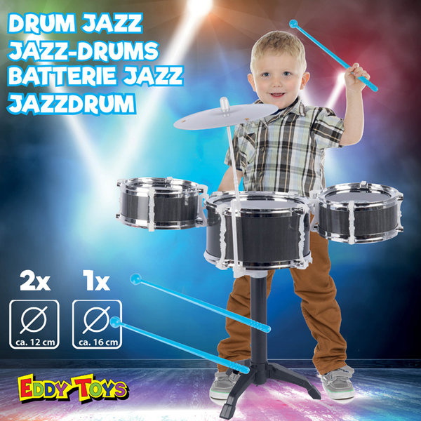 Eddy Toys Jazz Drumstel