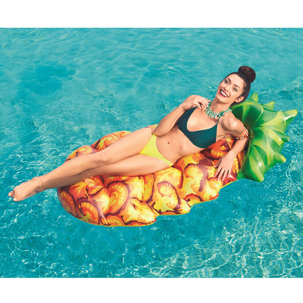 Bestway Zwembad Luchtbed Fruit Ananas 174x96cm